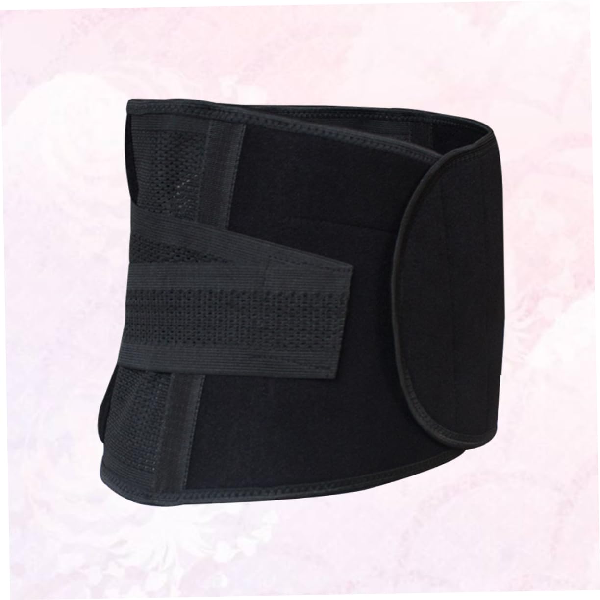 BESPORTBLE Women Self Heating Waist Belt Breathable Waist Support for Sports Fitness Relief Posture Improvement Black