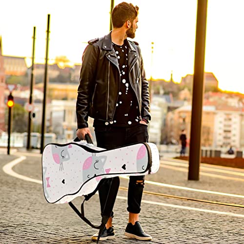Hondank Housse de protection épaisse en éponge imperméable pour guitare acoustique, électrique, basse, guitare classique… - Les Beatles, Paul McCartney, John Lennon, RIngo Starr, George Harrison Hondank Housse de protection épaisse en éponge imperméable pour guitare acoustique, électrique, basse, guitare classique… – Image 7
