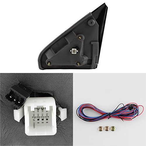 Akkon - For [2009 Style] 02-08 Dodge Ram 1500/03-09 2500 3500 Power Heated Led Signal Tow Mirrors Replacement #TOP1