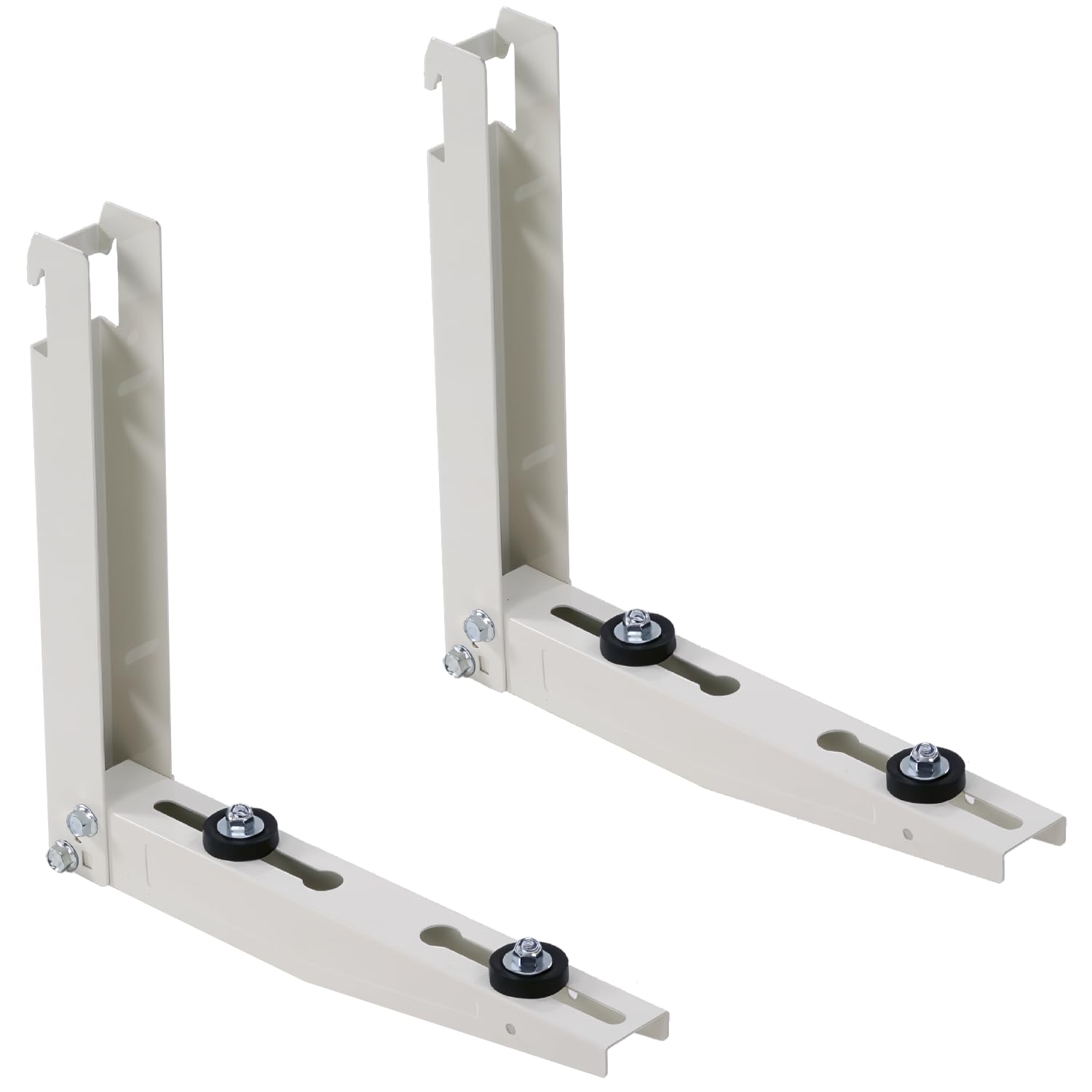 HANTECH Wandhalterung für Klimaanlage Außengerät bis 165kg - Wandkonsole Set für Split Klimagerät Wärmepumpe