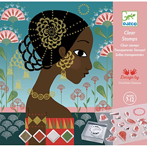 Djeco Stempel Muster und Schmuck | Mal-Kasten