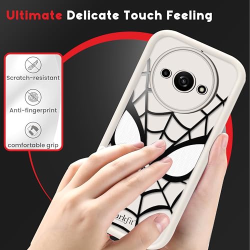 Image of DARKFIT Back Case Cover Compatible for Poco C61 | Soft Silicone | Camera & Body Protection | Shock Proof | Color White | Pack of 1