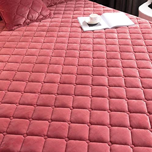 Mbros MBROS-2307175856 Baby Bed Sheet,Quilted Coral Fleece Velvet Thick Soft Pad Protector,Mattress Fitted Sheet Style Cover thumb #3