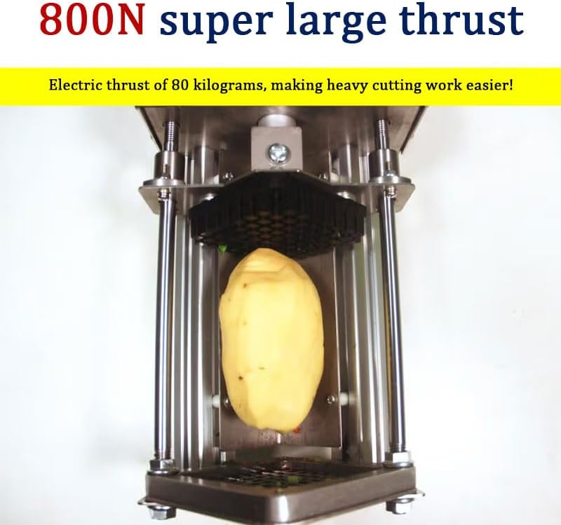 Multi Functional Electric Potato Chip Machine Commercial Household Kitchen Automatic French Fries Cutting Maker (7MM Machine)