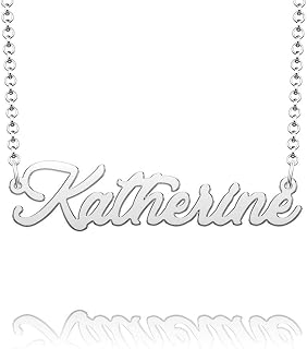 Custom Personalized Name Necklace Stainless Steel Pendant Jewelry for Women