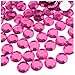 The Crafts Outlet 144pc Rhinestones Round 10mm - Flatback Ruby Red