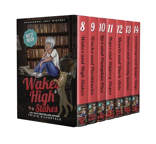 Mitzy Moon Mysteries Paranormal Cozy Mystery: All Seven Books: Box