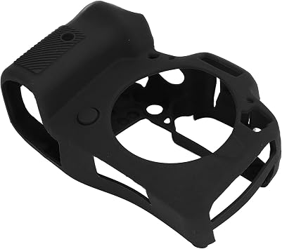 Yunseity Silicone Camera Case, Stretchable and Comfortable Touch, Washable and Protective for R6 Durable Silicone Material Black