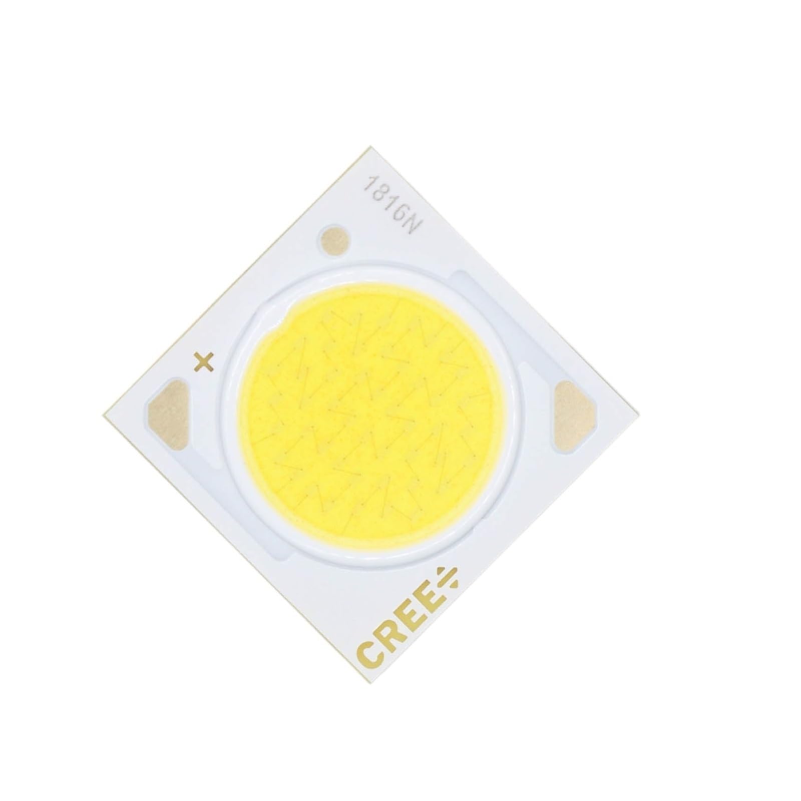 TCTKPAMANZ 1pcs Cree XLamp CXA1816N-65F LED Emitter Lamp Beads 17-28W DC37-42V 450-720mA COB White White 6000K LED Chip Light Source(Cold White)