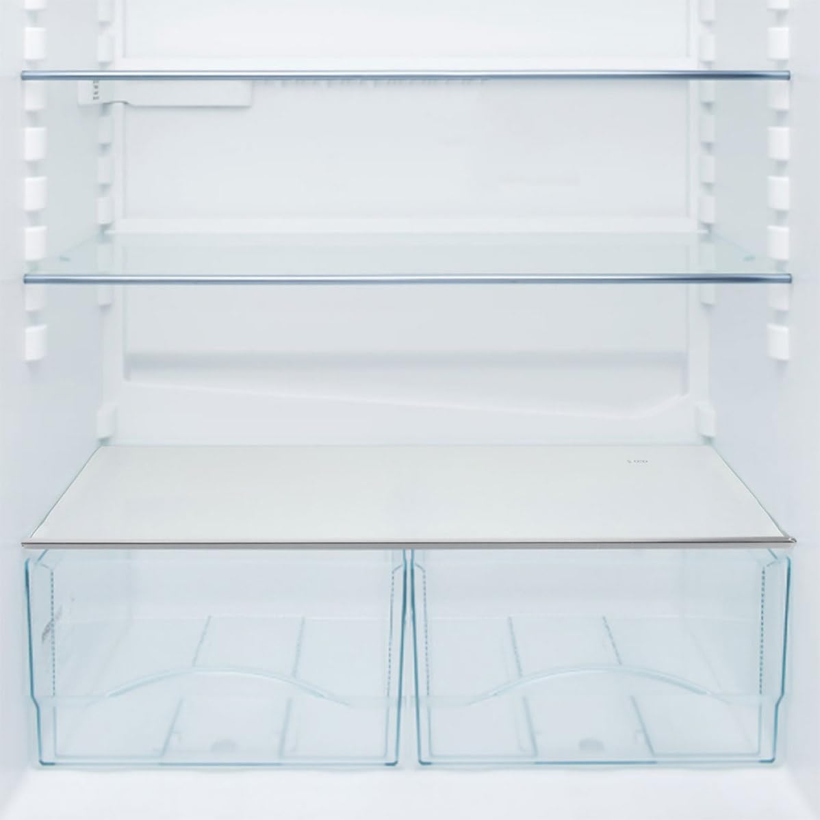 YARNOW Mensola in Vetro Temperato per Frigorifero, Divisorio Versatile e Facile da Pulire, Ripiano per Conservazione Alimenti, Accessorio Pratico per Frigo e Freezer