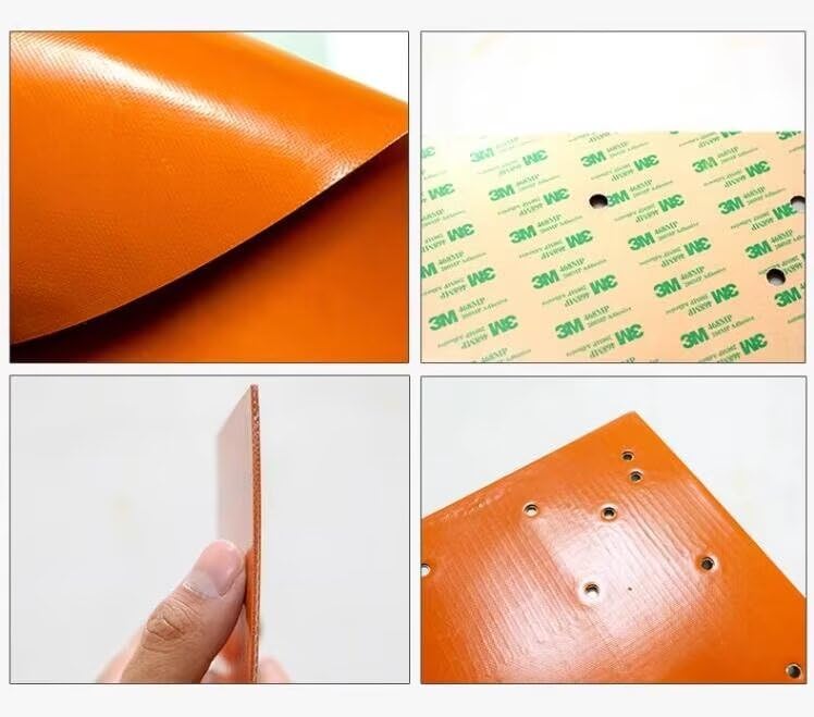 1 x Silikon-Heizkissen, 100 x 150 mm, 220 V, 40 W, flexible Matten, Auto-Kraftstoff, Motoröl, Tank, Werkzeug, Heizmatte, Wärmezubehör
