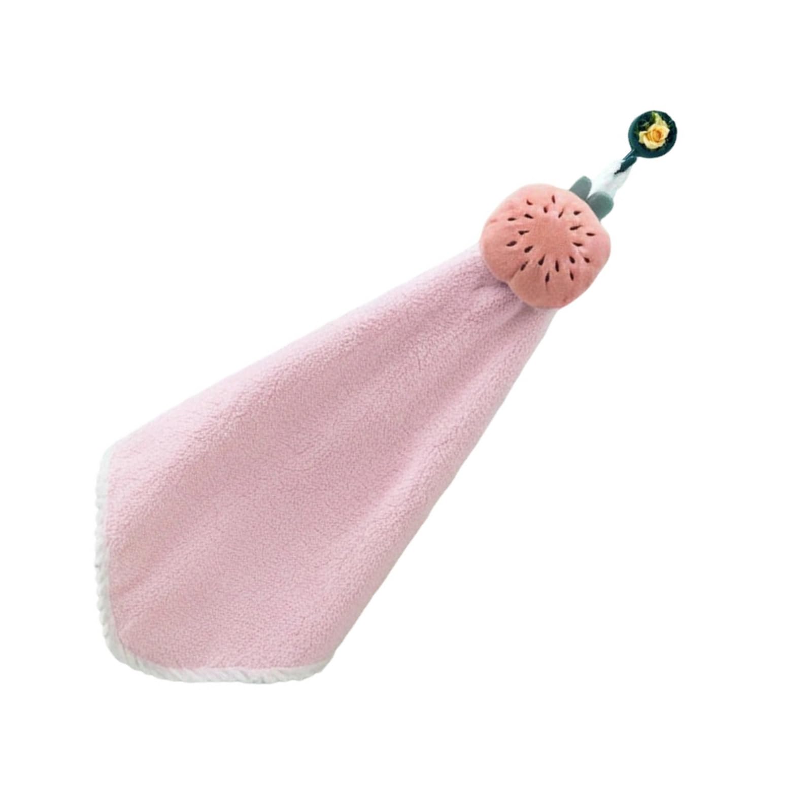 Jazuaiao Quick Drying Absorbent Corals Fleece Towel Features Double Thick Layers Soft for Household Bathroom Use Absorbent Hand Towel