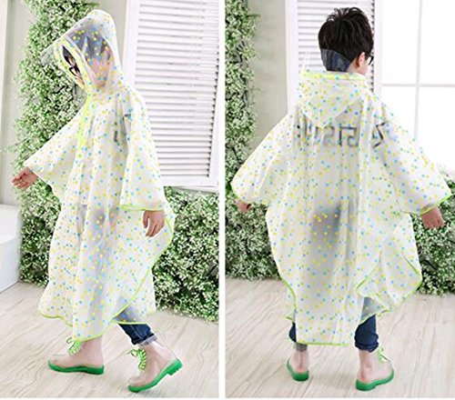 SWIHELP Impermeabile per Bambini, Poncho