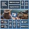 Dell Inspiron 14 2-in-1 Laptop for 2026 Business, Lifetime Office, Al Copilot, 14” FHD+ Touchscreen, AMD Ryzen 5, 16GB RAM, 1TB Storage (512GB SSD+500GB Ext), FP, Backlit KB, MarxsolAddon, Win 11 Pro
