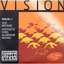 CUERDA VIOLIN - Thomastik Vision/VI02 Alma Sintetica Entorchado/Aluminio 2a Medium Violin 3/4