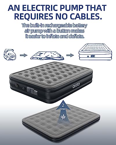Qigo AB01 Air Mattress Queen Size thumb #3