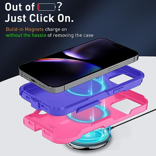 Coque magnétique iPhone 15 transparente et vitre de protection écran Xmon - 5