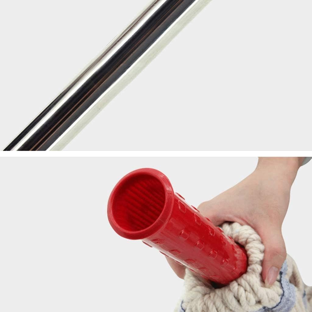 HBJWOV Microfiber Mop Hand Release Washing Mop Floor Cleaning Dust Mops，Household Stainless Steel Lazy Mop