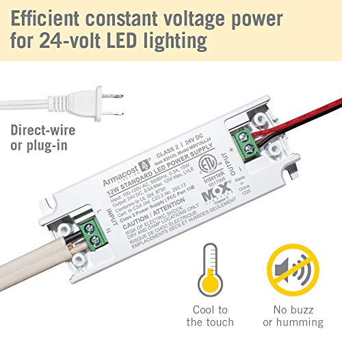 Image of Armacost Lighting 850120 24 Volt LED Power Supply, White