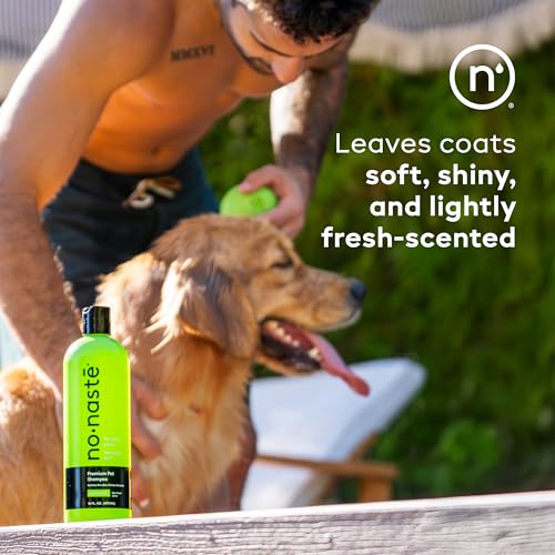 Nonaste Aloe Glow Premium Dog Shampoo (16 Oz, Pack of 1) – Deep-Clean & Odor-Neutralizing Dog Wash with USDA Certified Organic Aloe & Oatmeal | for Sensitive Skin, Soft Shiny Coat, Light Fresh Scent — view 6