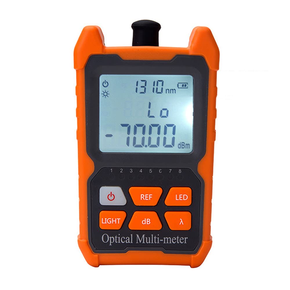 Mini Optical Power-Meter Portable Leds Lighting High Precise Network Fiber Optic Cable Tester Tools DOOMUN