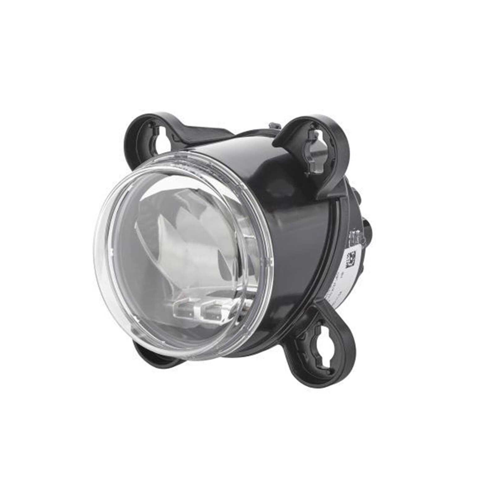 HELLA 1K0 015 050-121 LED-Hauptscheinwerfer - 90mm Essential R80 - 12/24V - rund - Einbau - Lichtscheibenfarbe: transparent - vorne rechts/vorne links | 1K0 015 050-121, Frontscheinwerfer