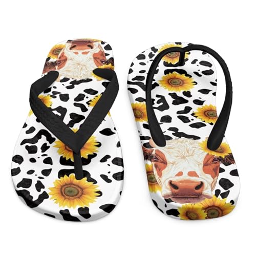 Girls Flip Flop Unisex Kids Summer Beach Sandals with Tiger Stripe Print Thong Sandals Water Shoes Indoor Outdoor3