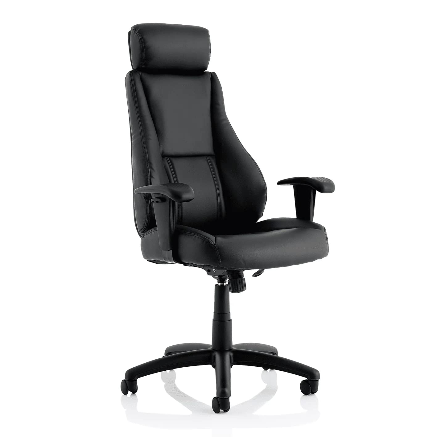 Trexus Hampshire Plus Managers Armchair Headrest Back H660mm W520xD510xH470-550mm Leather Ref 10472-01