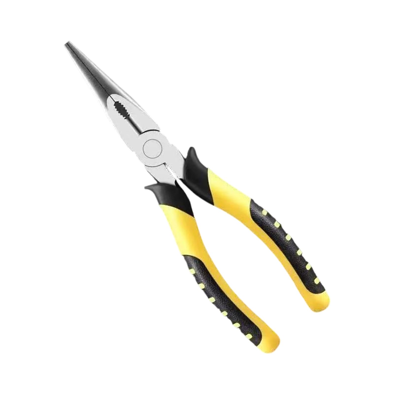Tsophreniq Needle Nose Pliers Multifunctional Electrician Pliers Needle Nose Wire Splitting Stripping Cutter For Electricians Hand Tool Ergonomic Insulated Wire Crimping