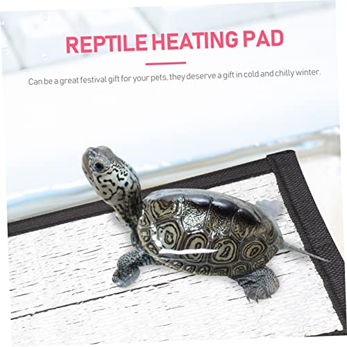 Kisangel 3pcs Alfombrilla térmica para reptil tortuga miniatura 6