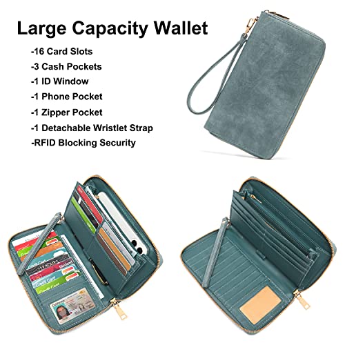 Image of Soperwillton Women Backpack Purse Shoulder Handbags Travel Bag Set 2pcs | Soft PU Leather,Large Capacity,Many Pockets,with a Functional Wallet,with a Detachable Shoulder Strap,Multipurpose Design