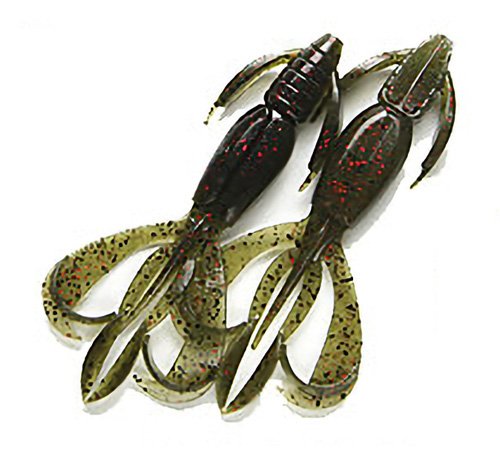 KEITECH ルアー クレイジーフラッパー2.8" 208 ウォーターメロンペッパーレッド