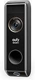 eufy Security Video Doorbell S330, 2K HD Video Doorbell, HD Security Camera, Battery-Powered Add-On, Dual Motion Detection, Package Detection, Family Recognition, No Monthly Fee(Renewed)