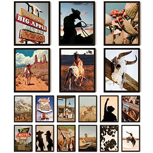 97 Decor Western Room Decor For Bedroom - Western Wall Decor, Western Wall Art Prints, Western Pictures Wall Decor, Antique Cowboy Decor For Home, Vintage Cowgirl Poster For Living Room (Unframed) #TOP3