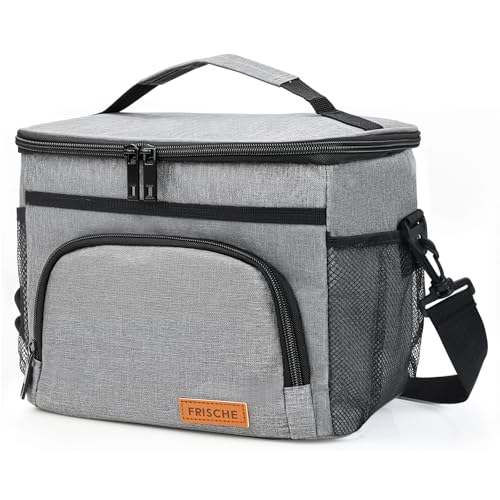 Cozary Bolsa Termica Porta Alimentos 8L,Bolsa Isotermica Porta Alimentos, Bolsa Comida Trabajo, Bolsa Nevera para Trabajo, Oficina, Colegio, Picnic, Fiambrera