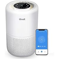LEVOIT Purificatore d'Aria Smart con Filtro HEPA, Depuratore con APP e Alexa, Rimuove 99,97% di...