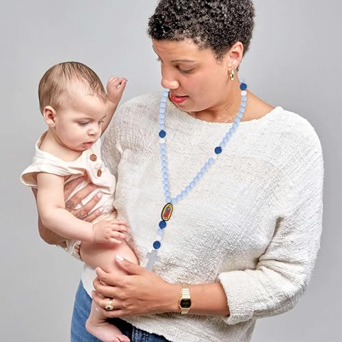 Silicone Decade Rosary - My First Rosary With Cross, Christian Communion Party Decorations, Sensory Toys for Girls3