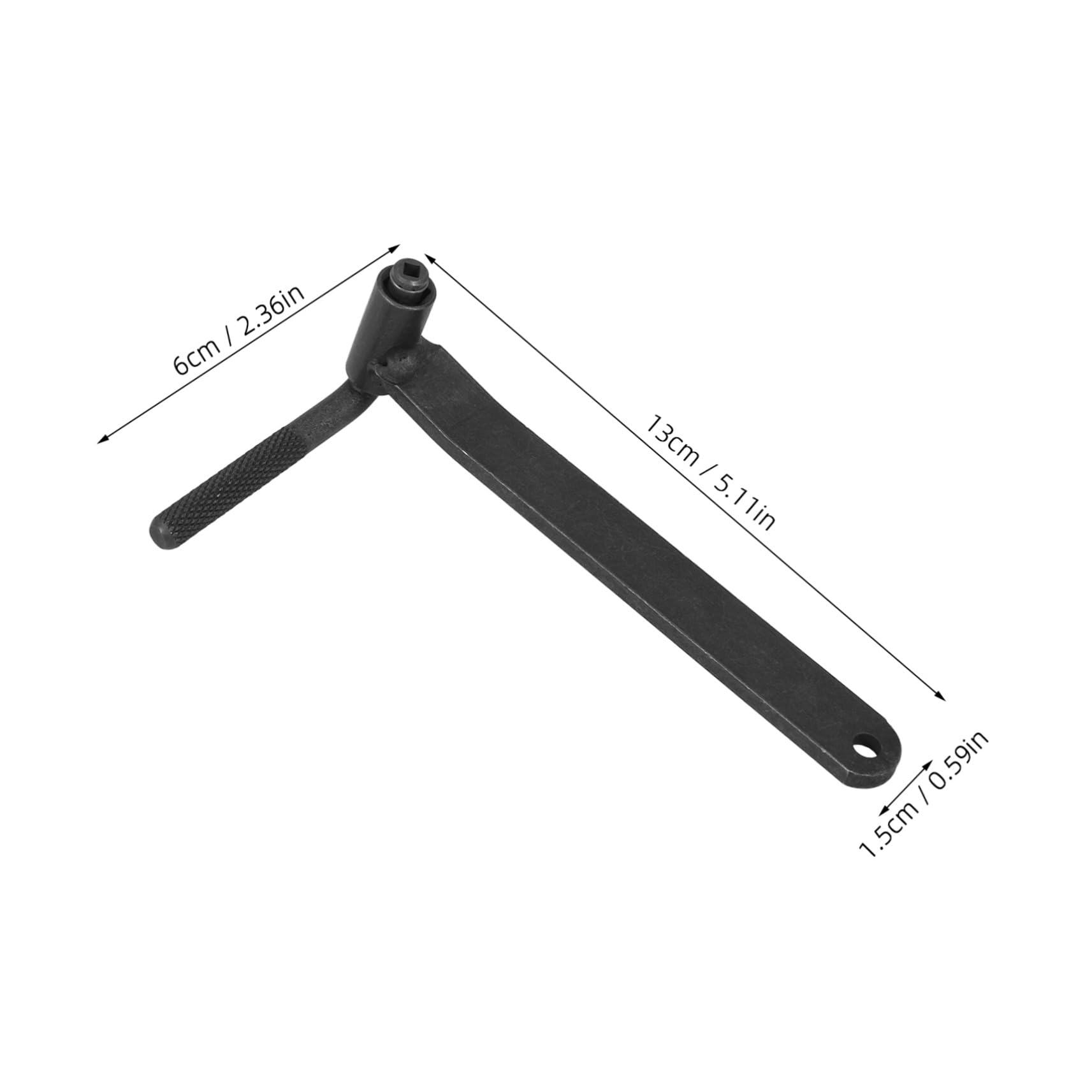 Alipis Valve Wrench Lever Air Adjustment Removal Aluminum Metric Professional Handle Motorcycle Engine Valve Tool Motorcycle Accessories Motorcycle Engine Wrench Black Carbon Steel