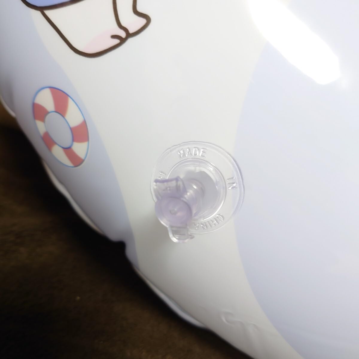 Amazon.co.jp: 空ビ 空気ビニール 浮き輪 90cm セーラーねこ