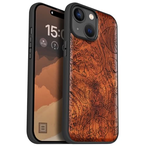 Case iPhone 15 compatible Magsafe au style Livre océanique pour vos déplacements