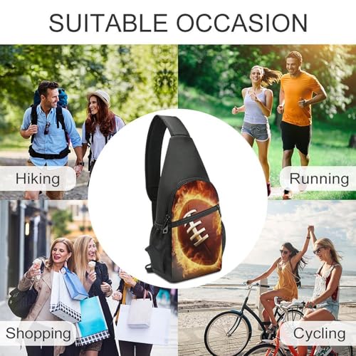 Mochila tipo sling unisex pequeña para senderismo miniatura 5
