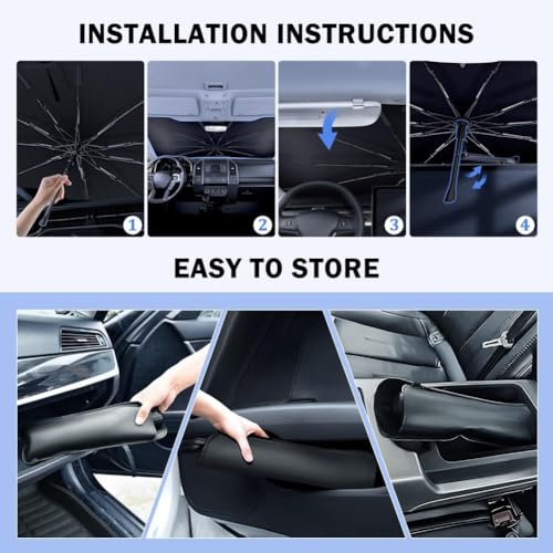 Parasol de voiture Mazda MX-5 ND évitez le volant brûlant grâce au pare-soleil - 7