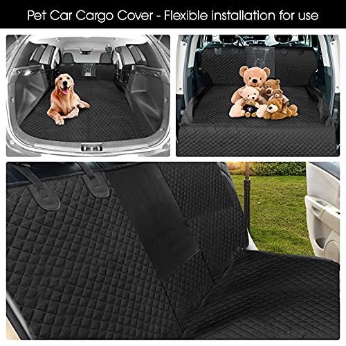 Vailge Dog Cargo Liner for SUV,Waterproof SUV Cargo Liner for Dogs,Nonslip Pet Cargo Cover Liner Dog Car Seat Cover Mat… - Image 5