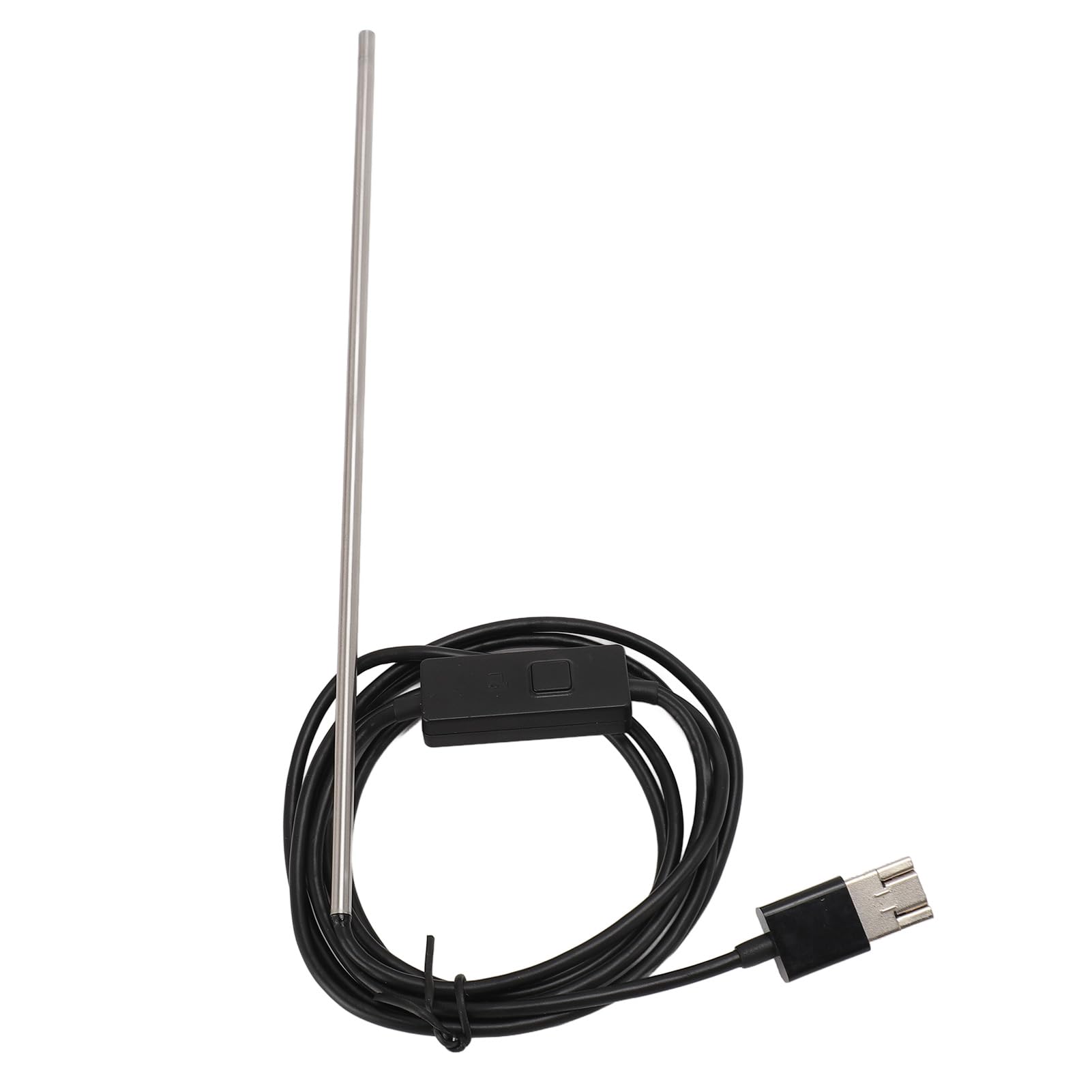 Boroskop Przemysłowy, Endoskop USB HD 720P z 6 Diodami LED i sondą IP67, Idealny do Napraw Samochodowych, Inspekcji Rur Kanalizacyjnych, Telefonu i Tabletu (3.9MM)