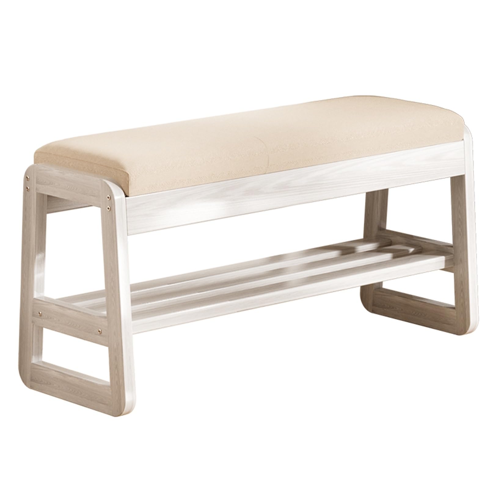 Banc d'entrée long de 100cm et meuble de rangement pour chaussures de chambre et salon