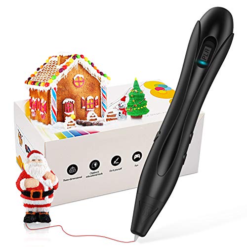 Dreamingbox 3D Stifte, Mädchen Geschenk 6-15 Jahre Spielzeug 6-13 Jahre Jungs Geschenke für Kinder 6-15 Jahre Spielzeug für Jungen 6-15 Jahreu00a0Weihnachts Geschenke für Kinder ab 6-15 Jahre Schwarz