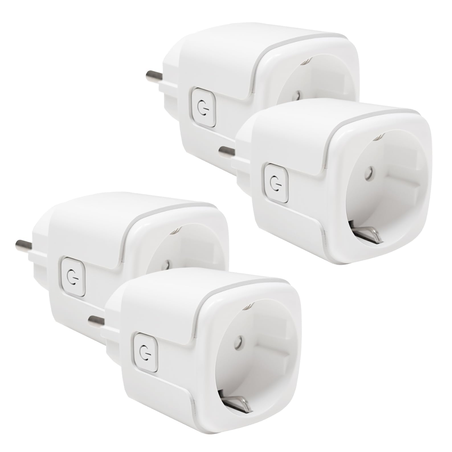 LED ATOMANT 4x Enchufe Zigbee 16A Programable Medidor Consumo | Control remoto, Temporizador