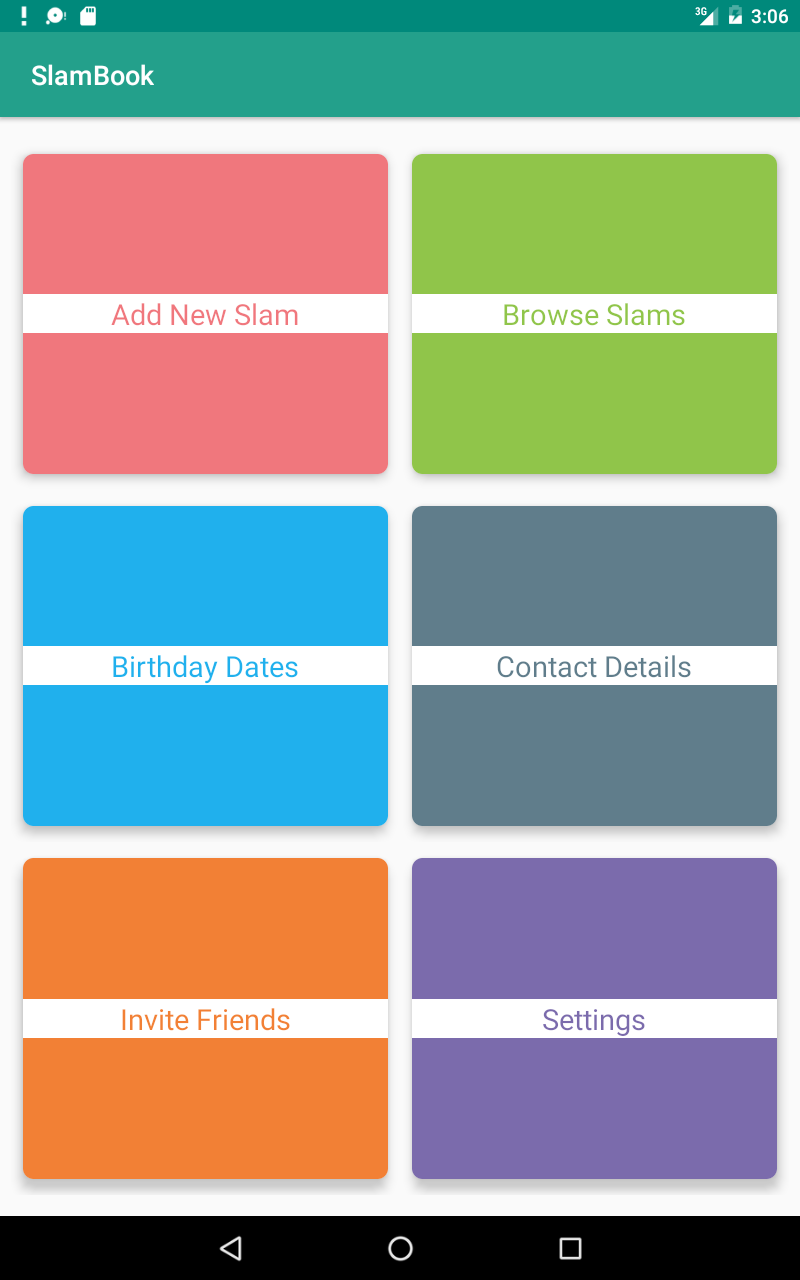 Slam Book App on Amazon Appstore