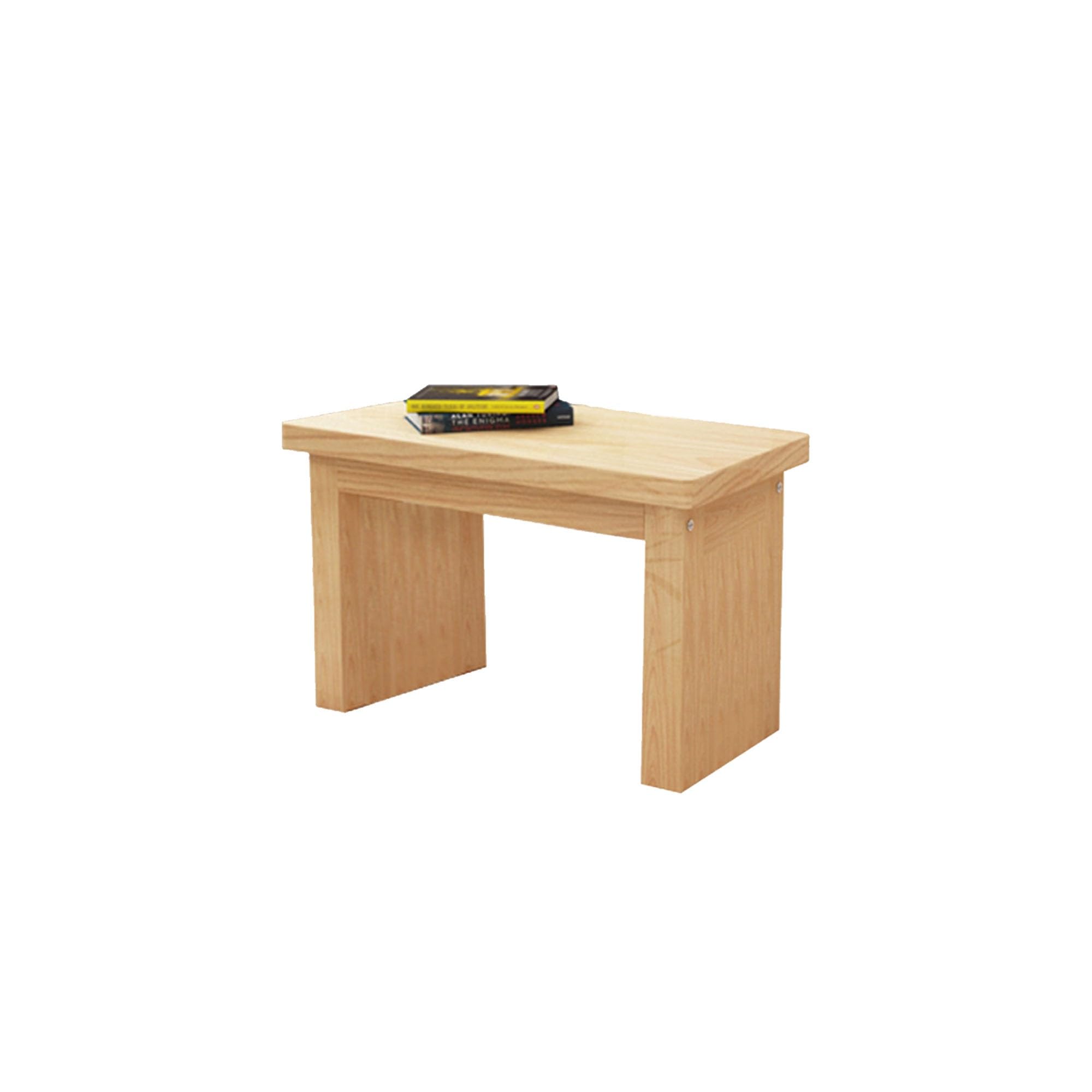 Banc en bois style ferme 40x23x42cm pour entrée et chambre