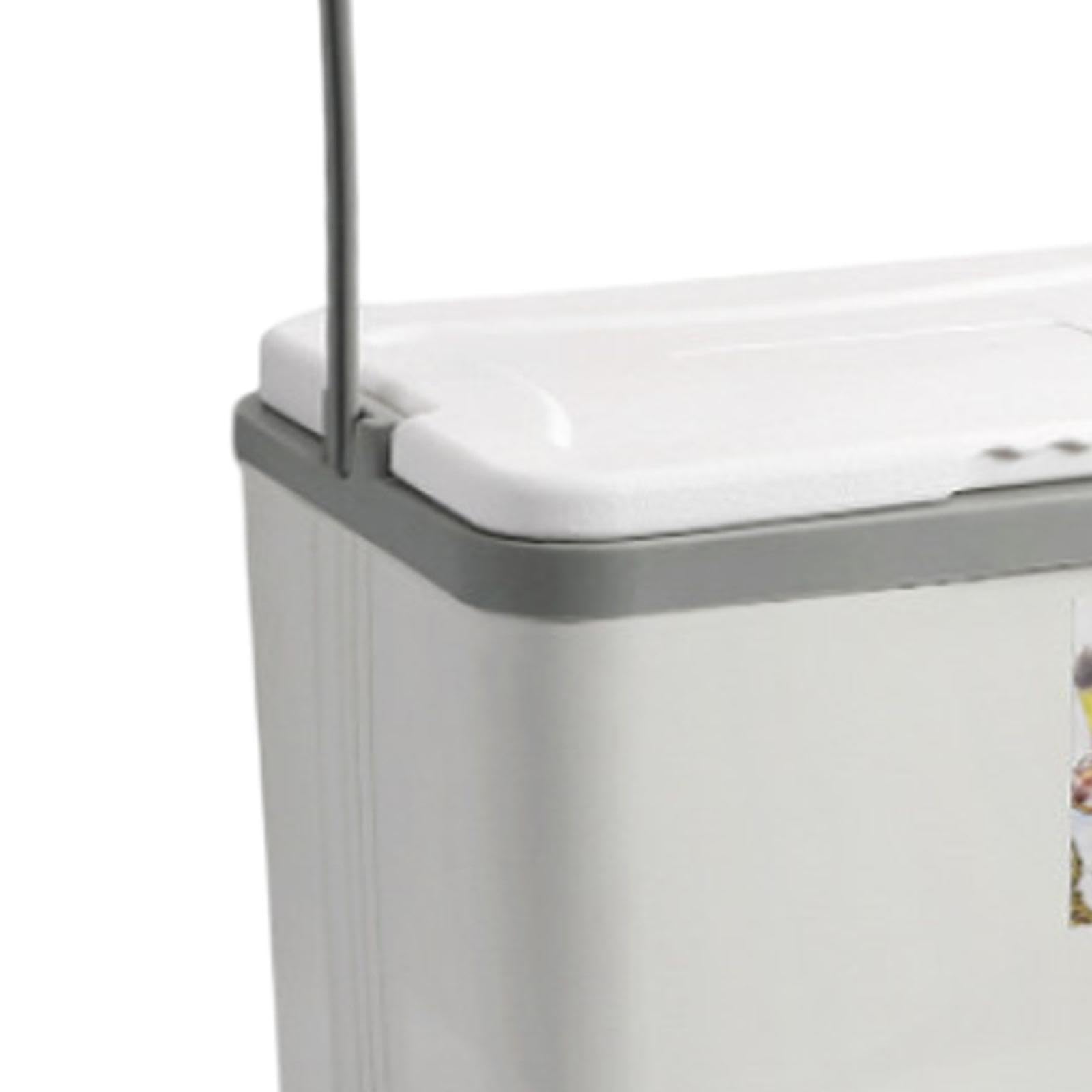B Baosity Caja Térmica Portátil Hielera Rígida Contenedor de Almacenamiento con Aislamiento de Múltiples Adecuada para Conservación de Alimentos Picnic TR